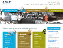 Tablet Screenshot of pclt.be